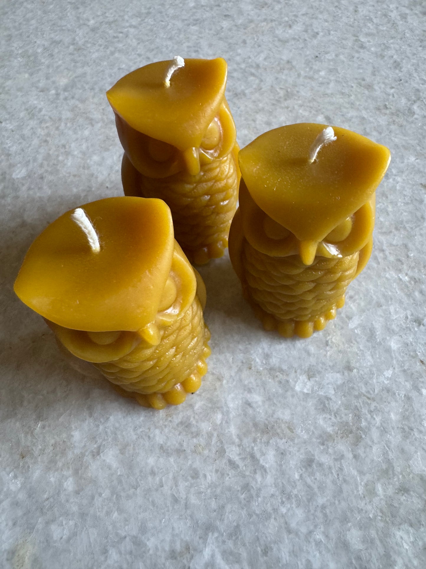 Beeswax Candle :: Owl