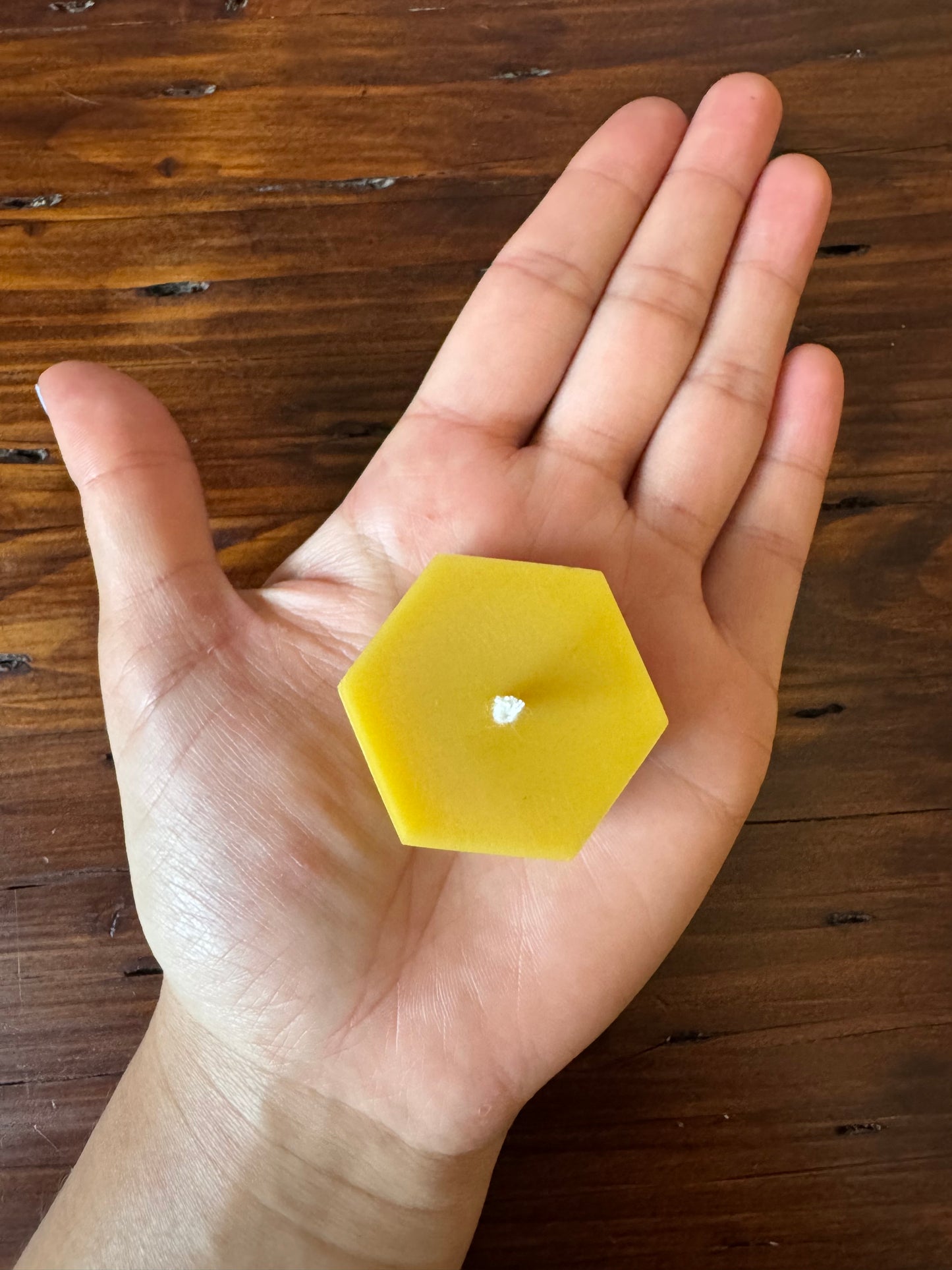 Beeswax Candle Bundle :: Hexagon Tea Light