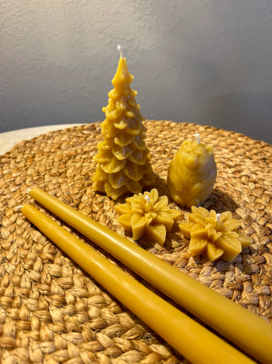 Beeswax Candle Molds : Holiday Bundle