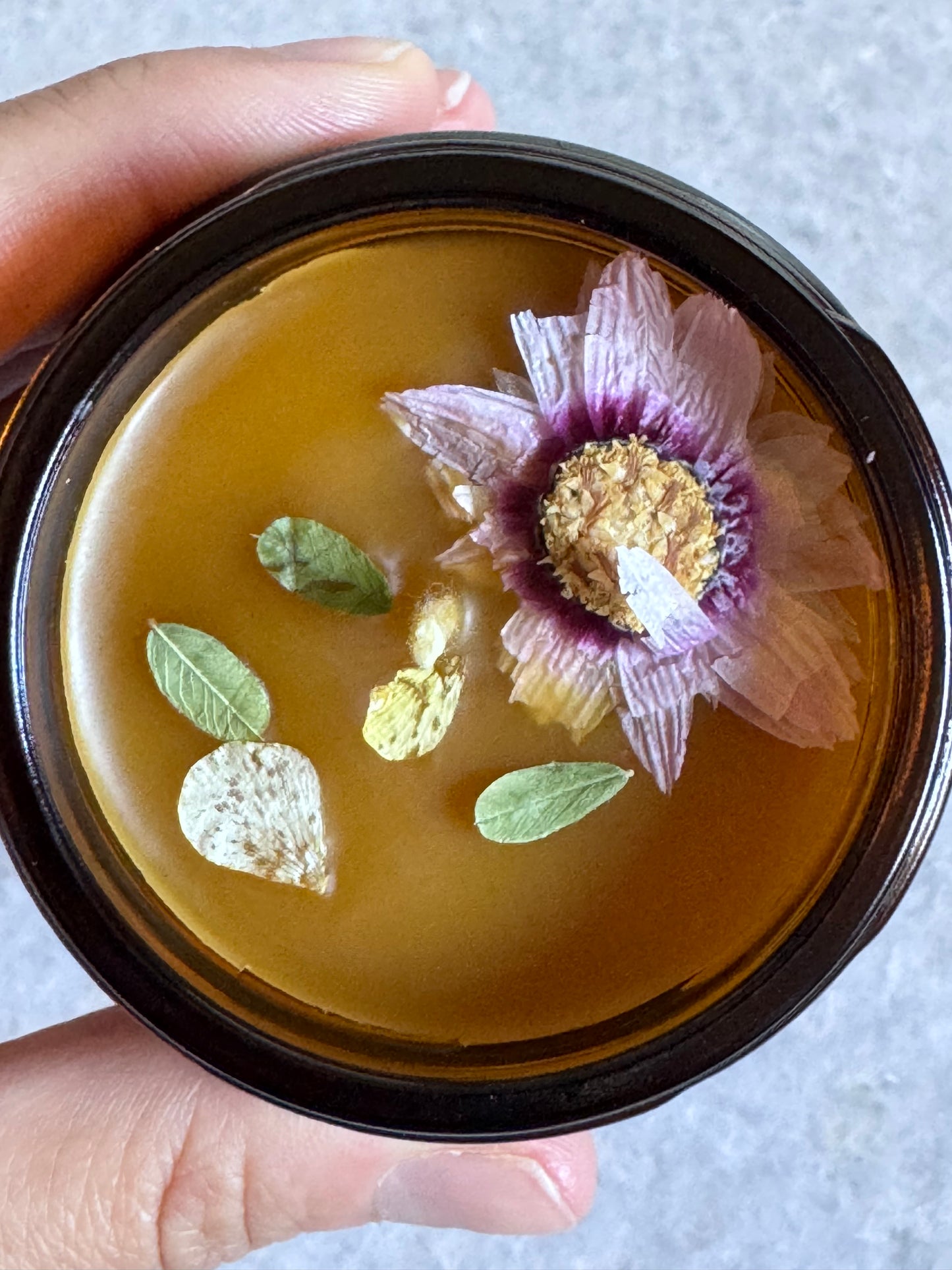 Beeswax Candle : Botanical