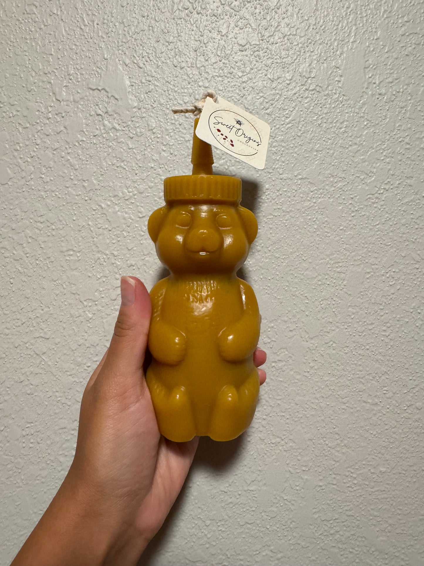 Beeswax Candle :: Honey Bear
