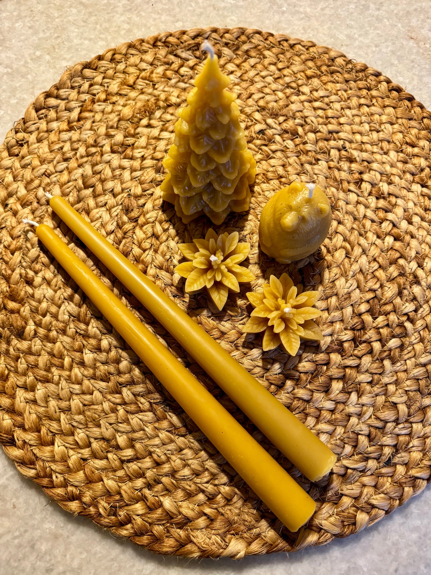 Beeswax Candle Molds : Holiday Bundle