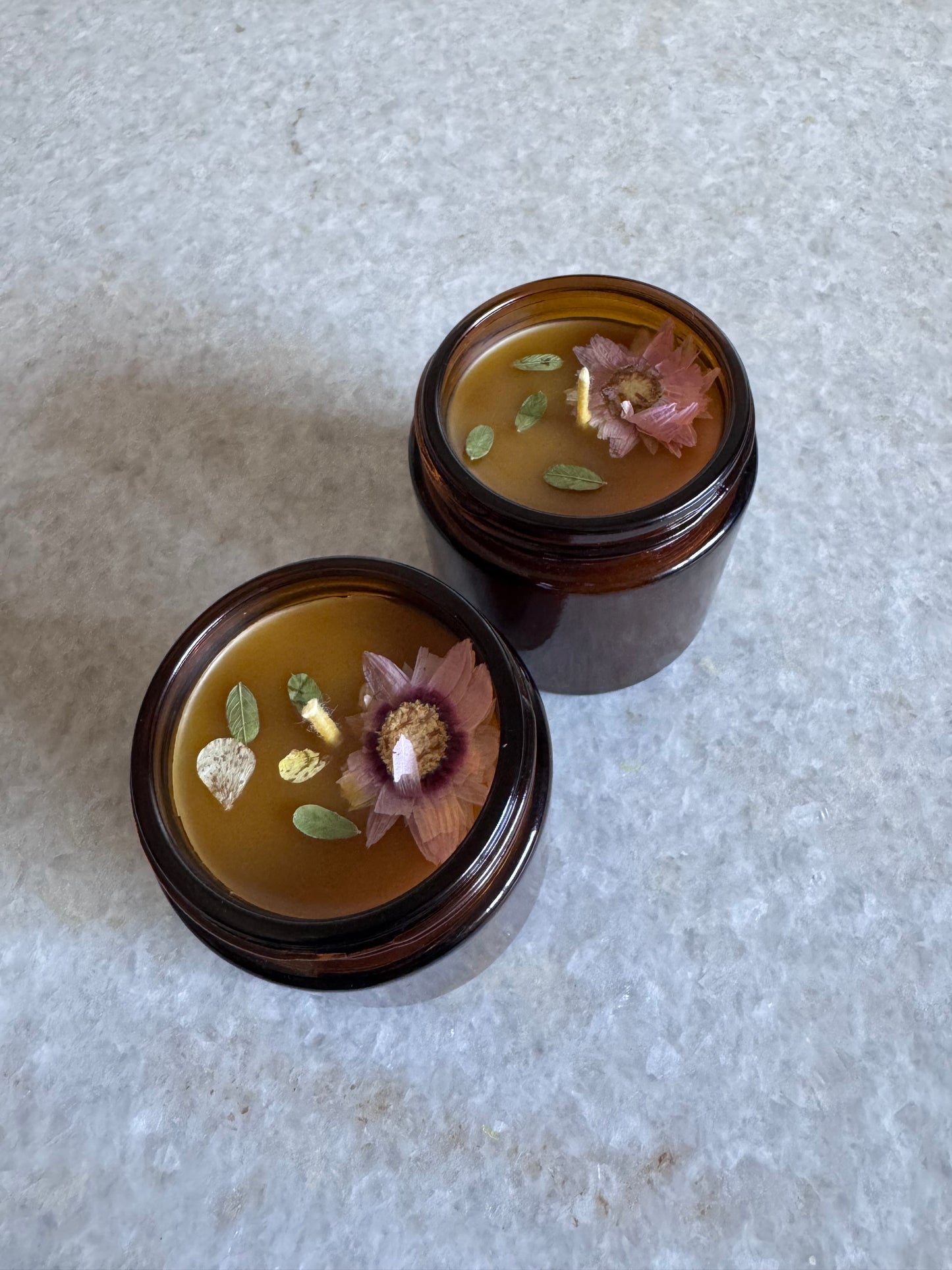 Beeswax Candle : Botanical