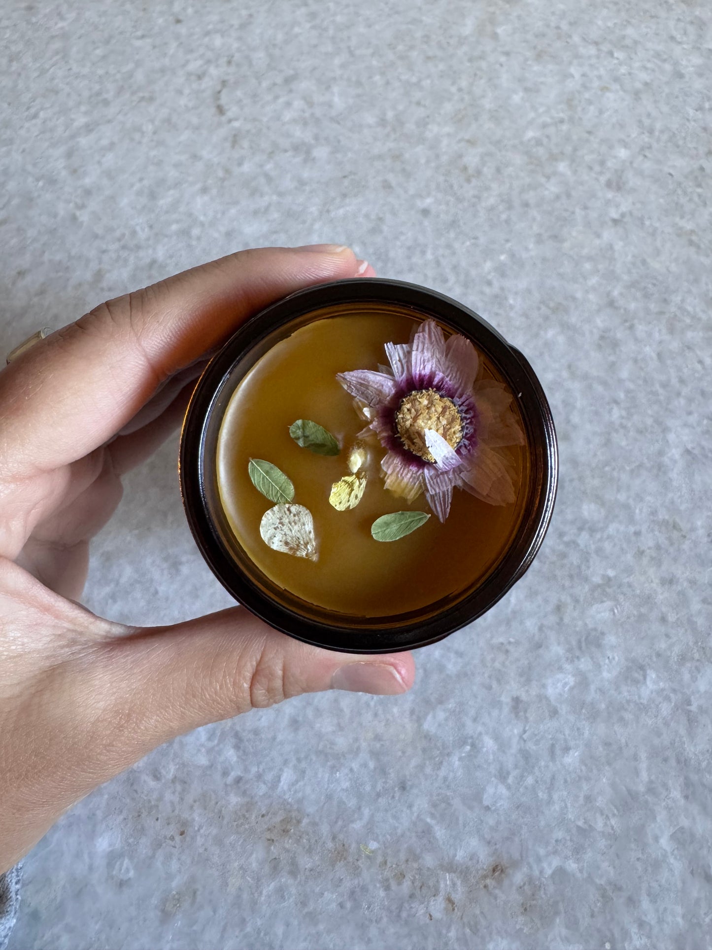 Beeswax Candle : Botanical