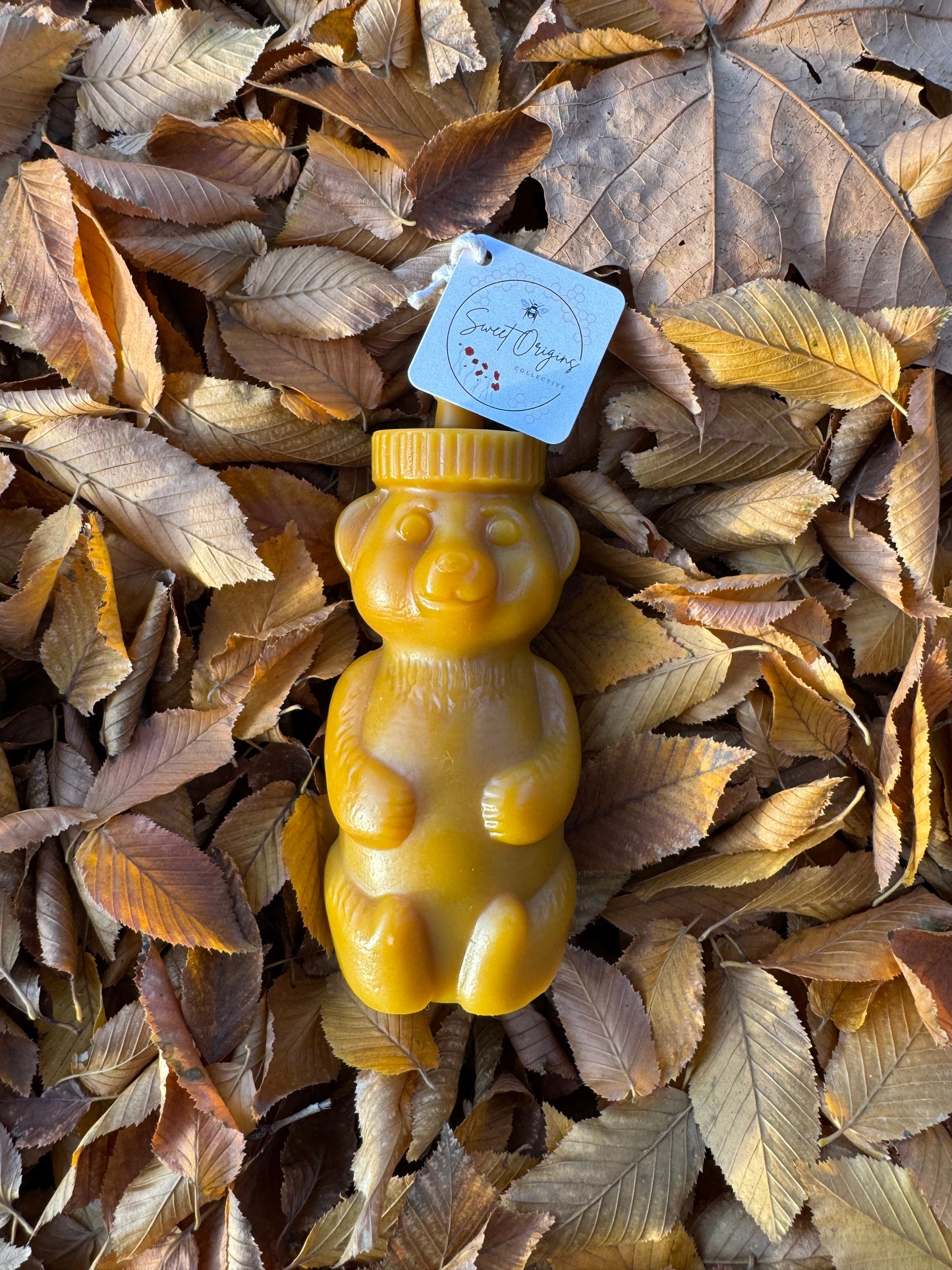 Beeswax Candle :: Honey Bear
