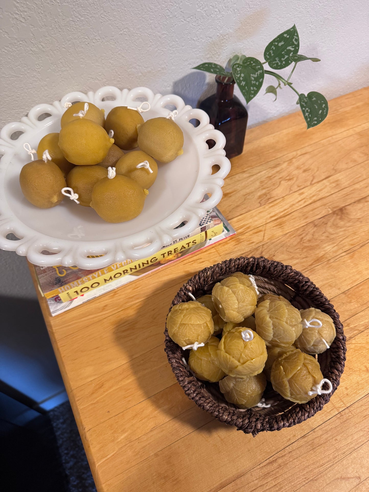 Beeswax Candle :: Lemon