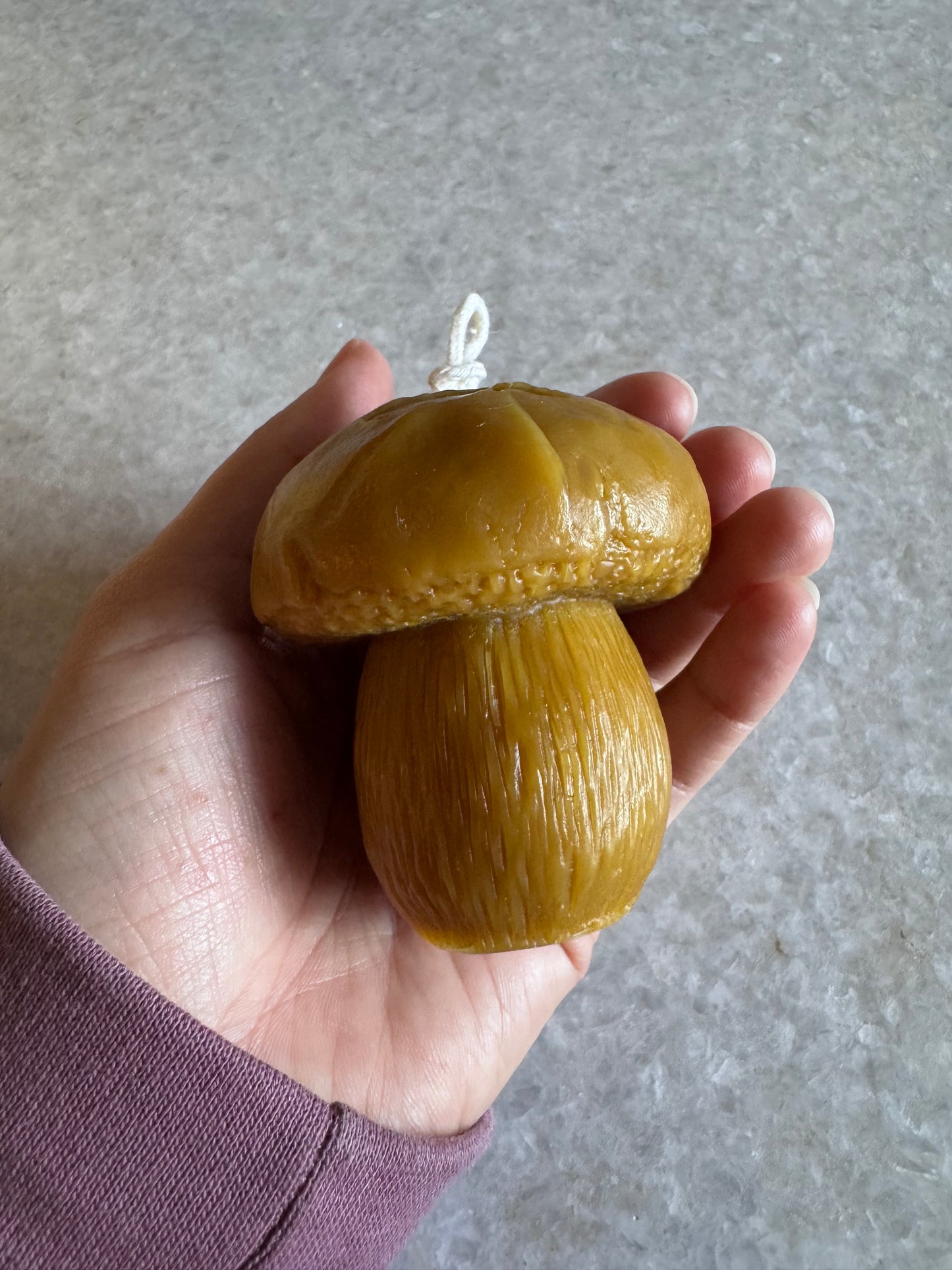 Beeswax Candle :: Penny Bun Mushroom