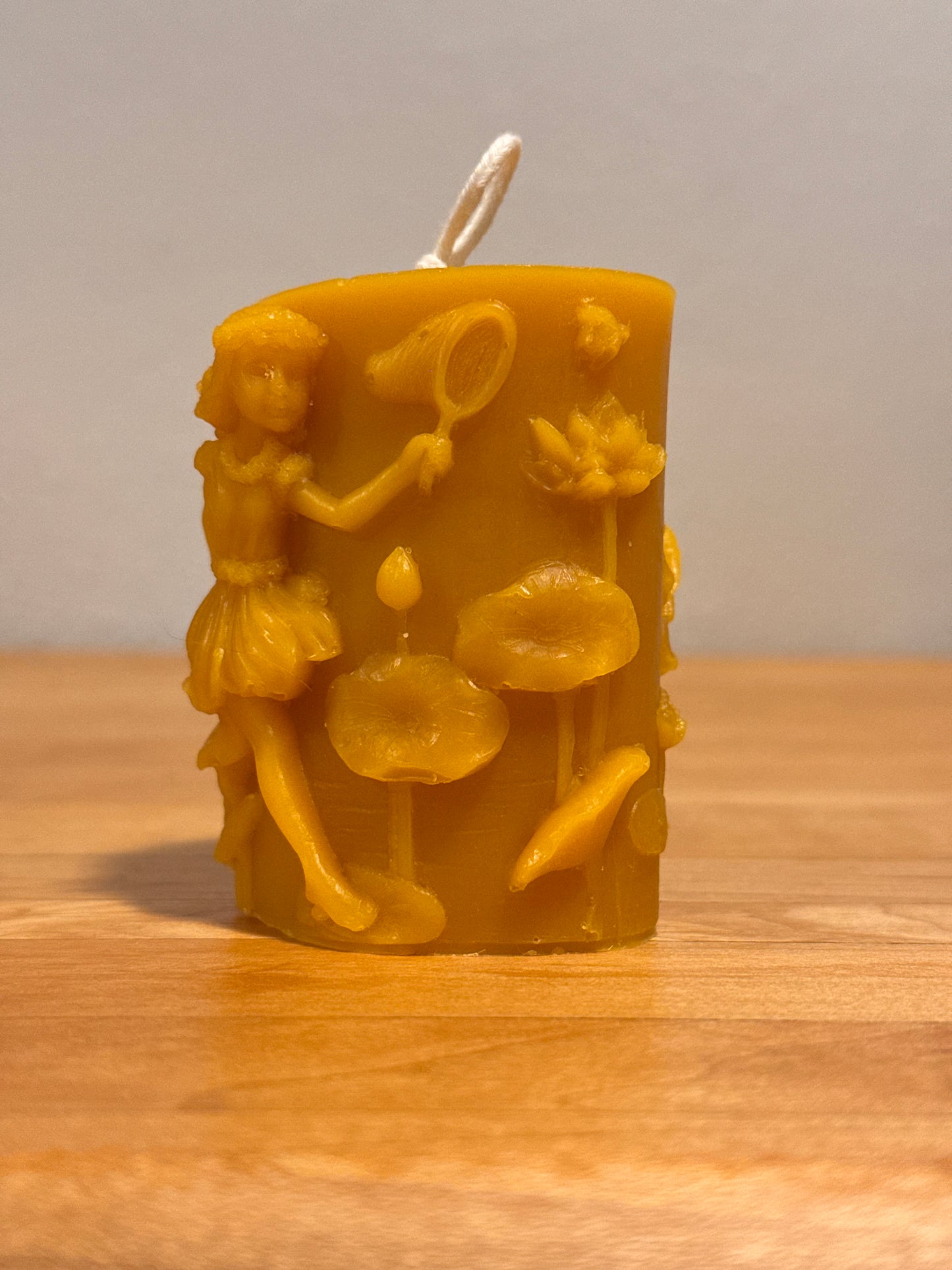 Beeswax Candle :: Fairy Pillar