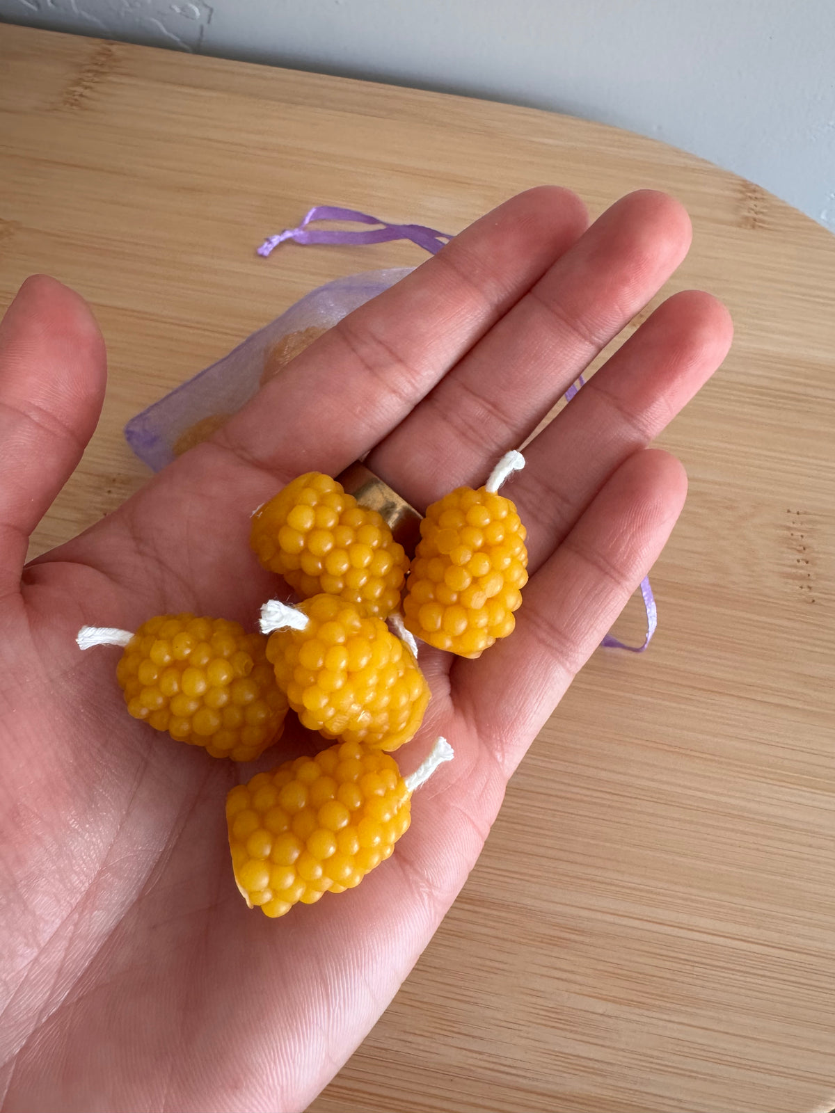 Beeswax Candle :: Blackberry Birthday